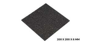 Matelas 200x200mm - épaisseur 6mm - U-PAD-6MM